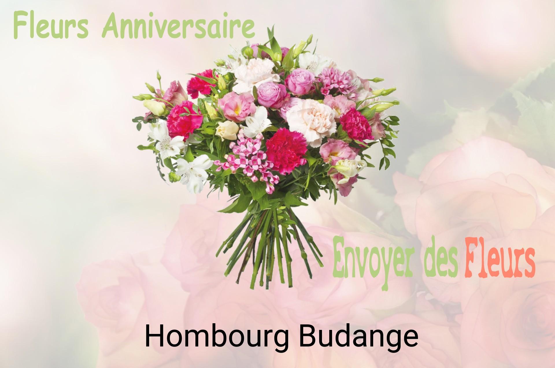Bouquet de fleurs d’anniversaire livré à Hombourg-Budange
