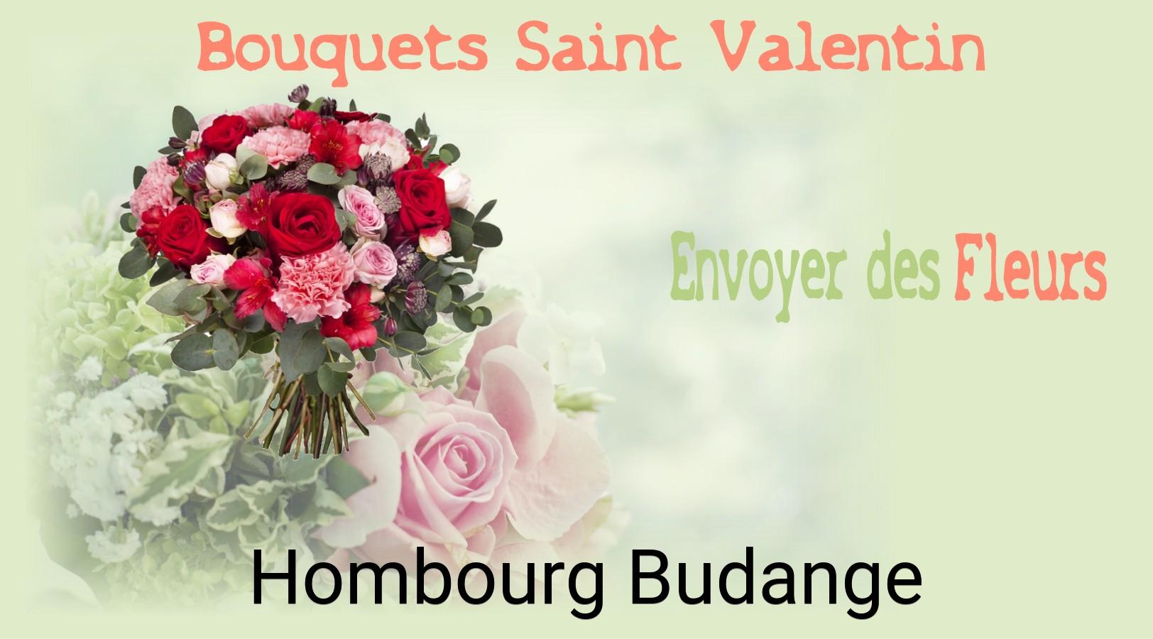 Roses de Saint-Valentin livrées à Hombourg-Budange